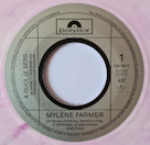 Mylène Farmer - À quoi je sers... - 45 Tours Rose Marbré 2020