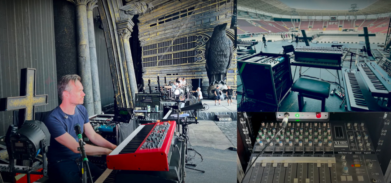 Johan Dalgaard - Stade de la Beaujoire - Balances de la tournée Nevermore