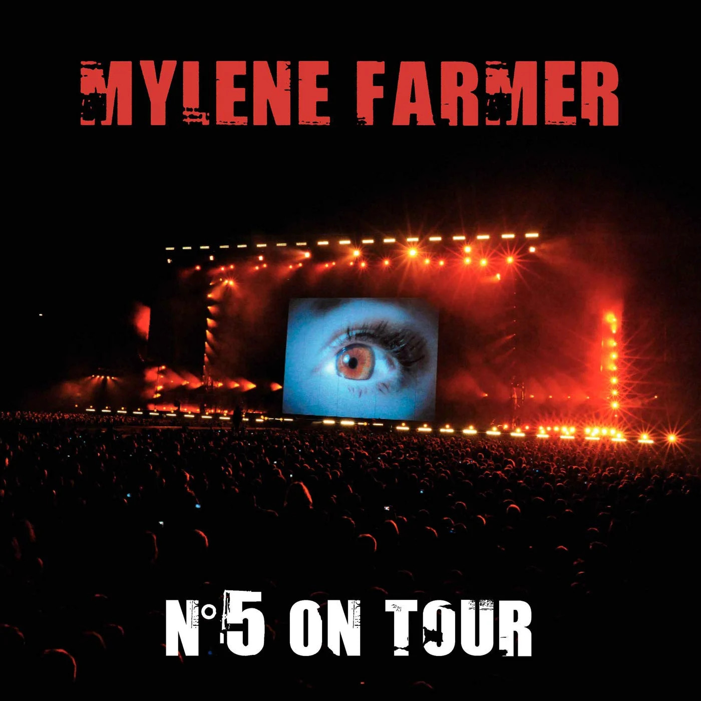 Mylène Farmer - Pochette album N°5 on Tour