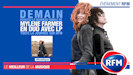 Annonce diffusion du single de Mylène Farmer et LP N'oublie pas sur RFM
