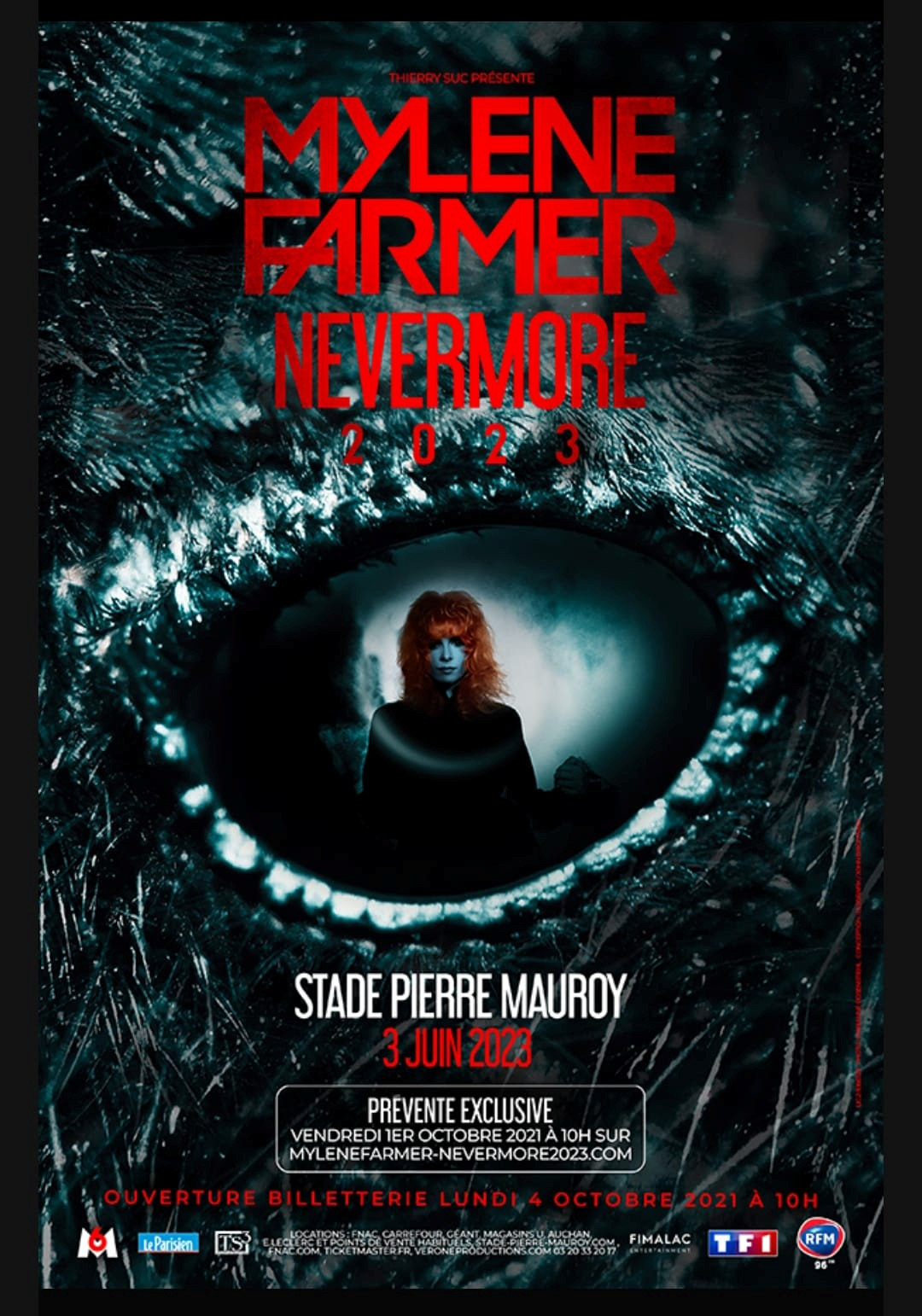 Myl ne Farmer Nevermore 2023 Lille Stade Pierre Mauroy Mylene Net