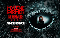 Affiche Mylène Farmer Nevermore  Paris