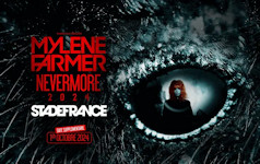 Affiche Mylène Farmer Nevermore  Paris