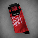 Mylène Farmer Nevermore Chaussettes Rouges