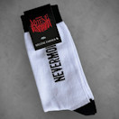 Mylène Farmer Nevermore Chaussettes Blanches