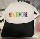 Mylène Farmer - Merchandising Nevermore - Casquette Nevermore Blanche et noire