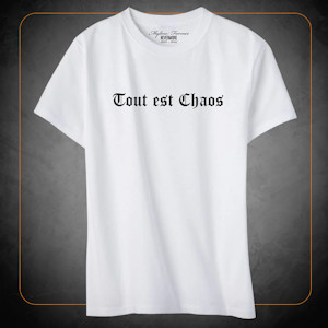 T-shirt Blanc Chaos 2024