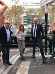 Arrivée de Mylène Farmer à RTL le 3 octobre 2018 - Photo Fan