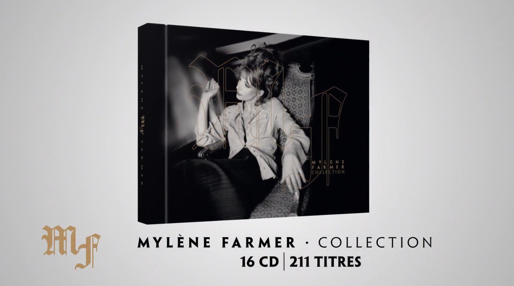 Mylène Farmer - Publicité coffret « Collection - Intégrale 1986