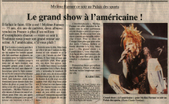 Mylène Farmer Presse La Dépêche du Midi 12 juin 1996